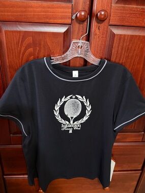 NWT Lululemon Crewneck Tennis Short-Sleeve *Graphic